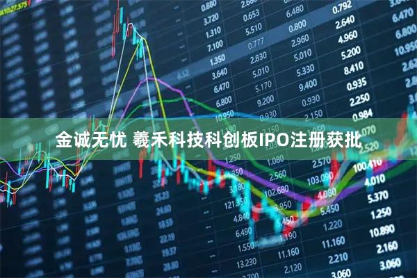 金诚无忧 羲禾科技科创板IPO注册获批